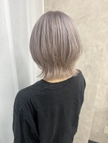 ルノン シェリー(LUNON cheliy)&nbsp;暗めカラーグランマッシュデザインカラーフェイスフレーミング