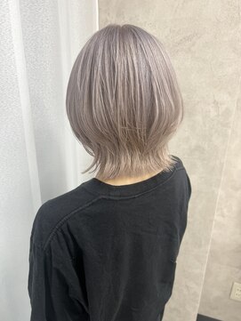 ルノン シェリー(LUNON cheliy) 暗めカラーグランマッシュデザインカラーフェイスフレーミング