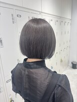 ブラウン(Brown)&nbsp;ミディアムヘア/デザインカラー/フェイスフレーミング/藤沢