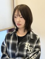 ルッツ(Lutz. hair design)&nbsp;ボブレイヤー×オリーブベージュ【千代田彩夏】11/2