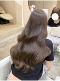 ・オリーブグレー/クラゲヘアー/ココアベージュ/小顔カット/黒髪