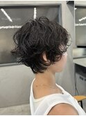 ニュアンスパーマ/レイヤーボブ[中崎町/梅田駅］
