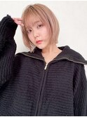 ぱつっとボブ