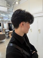 イヴォーク トーキョー(EVOKE TOKYO) シャドウパーマ/フェザーパーマ/メンズカット/ラウンドマッシュ