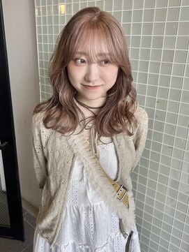 Ｅｍｂｅｌｌｉｒ.2nd ブリーチ/ダブルカラー/ブリーチなしダブルカラー/ケアブリーチ milktea beige♪