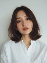 シュモレ フェリーク 検見川店&nbsp;ピンクベージュ/アンブレラカラー/クールショート/前髪/新検見川