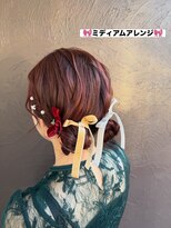 テーターテート NYS(tete-a-tete) 可愛目リボン ツインアレンジ