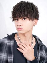 シフト バイ ゼロ(SHIFT by XeRo)&nbsp;ツーブロックありラウンドマッシュ【緩めパーマ】
