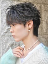 メンズフィール 南森町(MENS FEEL)&nbsp;波巻きツイストスパイラル/リバースセンターパート/南森町