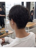 ニュアンスパーマのベリーショート