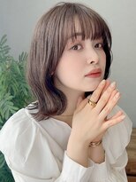 タヤ 中野店(TAYA) シアーグレージュ × くびれミディボブ