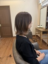 メルク(merc)&nbsp;レイヤー ボブ ショート インナーカラー 韓国