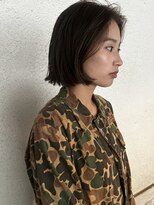 オアシス(oasis)&nbsp;【oasis シュン】オリーブベージュボブ