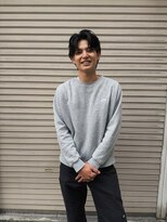 ハイセンス(HISENSE)&nbsp;メンズパーマフェザーパーマメンズウルフカット毛流れパーマGIA