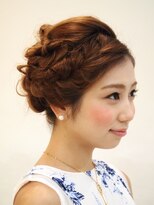 ヘアーデザイン ミヤビ 広尾(HAIR DESIGN MIYABI)&nbsp;結婚式にもオススメ☆編み込みスタイルS