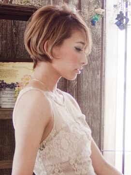 リリアン 表参道(relian) カットで小顔！ナチュラル可愛いトップふっくらショートボブ♪