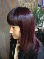 ピエスデシュブー(piece des cheveux)&nbsp;光によって色が変わるラベンダーアッシュ