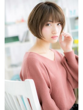 ミック ヘアアンドビューティー 大山店(miq  Hair&Beauty) ナチュかわ☆好感☆前下がりボブ