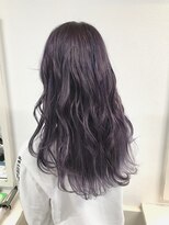 ジゼル(GiseL)&nbsp;バイオレットアッシュ/ダブルカラー/ブリーチ/髪質改善/韓国