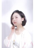 ショートボブ/文京区/まとまるカット/縮毛矯正/後楽園/髪質改善