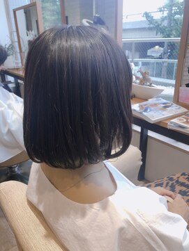 ヘアー オーシャン(HAIR OCEAN) [近江おすすめ]大人かわいい/内巻きボブ/ワンカール/イルミナ