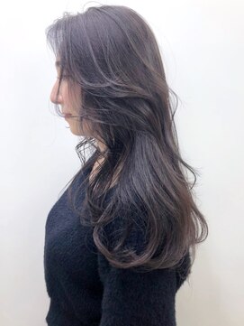 アイティー バイ アルバム 中野店(IT by ALBUM) ウェーブレイヤーアッシュ_ローライトスリークボブ_ba286322