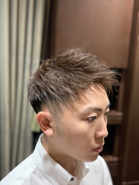 ヒロギンザ 八重洲店(HIRO GINZA) アップバングショート〈理容室〉メンズ/八重洲/日本橋/床屋