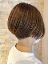 ブレス ヘアー clara店(Bless HAIR)&nbsp;大人の小顔ショートボブ☆艶感ベージュ