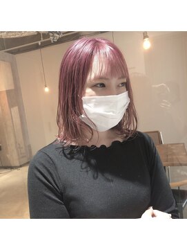 オンザ(ONTHE) 韓国風　ペールピンク