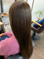 ポー 三軒茶屋(poh)&nbsp;テラコッタ/ミニウルフ/デジタルパーマ/くすみブルー*三軒茶屋駅