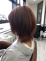 ヘアーリゾート ラ シック(hair resort La chiq)&nbsp;ピンクオレンジ
