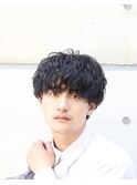 【ナチュラルマッシュ×無造作パーマ】須藤一樹