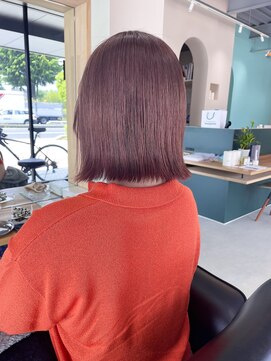 ディート(DEET) 【DEET　YUＭＩKO】ピンクベージュカラー【長野市　若里】