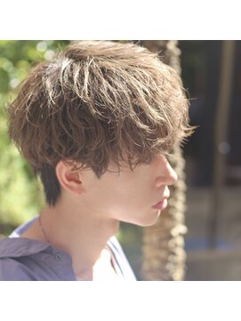 ゴールドシブヤ(GOALD SHIBUYA) #センターパートウルフ　波巻きスパイラル　ツイストスパイラル