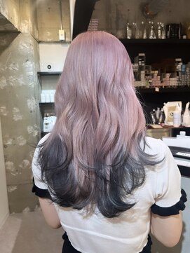 ペレ 渋谷(PELE) K164_デザインカラー ブリーチ2回~