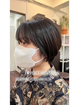 ピースヘアサロン(PEACE hair salon) PEACE hair salonのショートスタイル