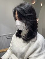 ムーム(Momb)&nbsp;韓国風レイヤーカット