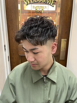 ヒロギンザバーバーショップ 新宿店(HIRO GINZA BARBER SHOP) スパイラルパーマ(理容室/メンズ/barber shop新宿店)