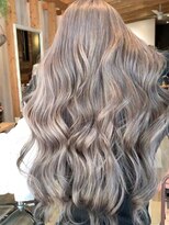 リード バイ ラグーン(LEAD by LAGOON)&nbsp;ミルクティーベージュダブルカラーハイライトバレイヤージュ