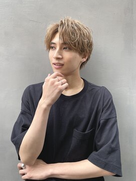 アリエッタ(aRietta) 【aRietta】刈り上げないセンターパート×くすみカラー