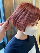 リブロ(liblo)&nbsp;ショートボブ × オレンジベージュ(2)【liblo】