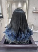 【crossover峰松】ブルーグラデーション