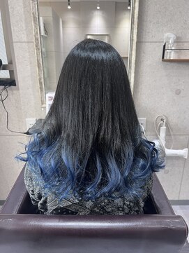 クロスオーバー(CROSS OVER) 【crossover峰松】ブルーグラデーション