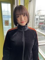 ガルボ ヘアー(garbo hair)&nbsp;ハイトーン大人可愛い20代30代40代
