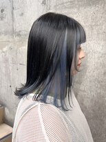 アジリ(agili) 10代20代/インナー/ブルーシルバー/ブルーブラック/ペールブルー