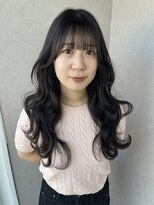 アイディー  高知(id)&nbsp;-高知　id- 大人色っぽ韓国モリ　ラベンダーブラック