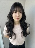 -高知 id- 大人色っぽ韓国モリ ラベンダーブラック