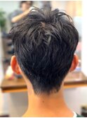 メンズ矯正 ピンピンペタンコにならない自然な縮毛矯正