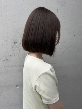 アチーブ ヘア デザイン(achieve hair design) ブラウンカラー#透明感カラー×切りっぱなし20代30代40代