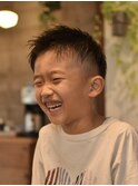 束感男の子ジェットアップ【キッズカット/メンズヘア】